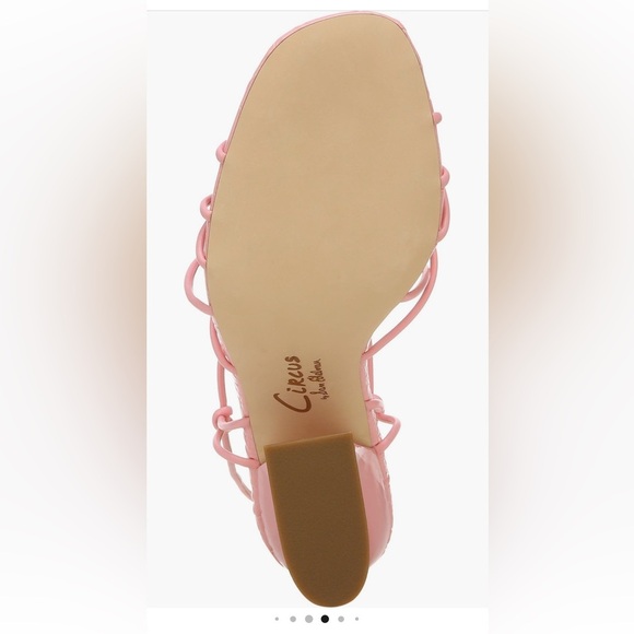 Circus NY bySam Edelman Blanche Lace-Up IVORY Sandal (Women)/size 9.5 - Picture 7 of 10